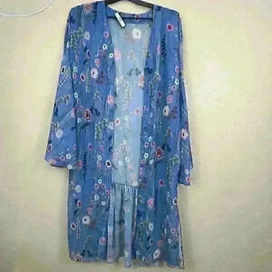 HILRY RADLEY for katherine barclay  kimono bell sleeve M AC1